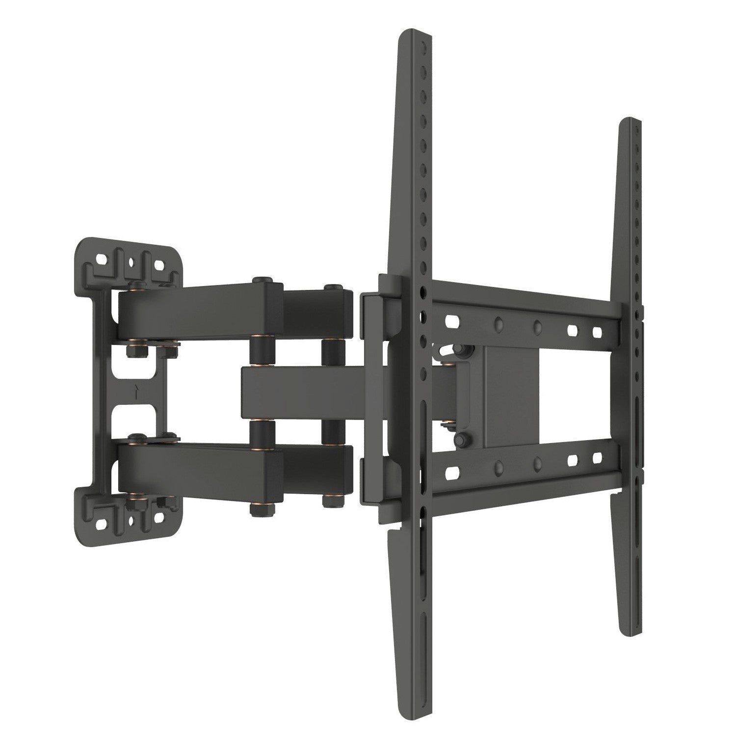 Full Motion TV Bracket Fits TVs 32" - 55" Single Stud Double Arm Universal Compatibility
