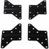 Husky Mount 4 Universal VESA TV Mount Adapters - Extend 200x200 up to 400x400