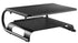 Two Tier Double Decker Steel Monitor Stand Holds up to 50 lbs, Laptop, Keyboard, or Monitor