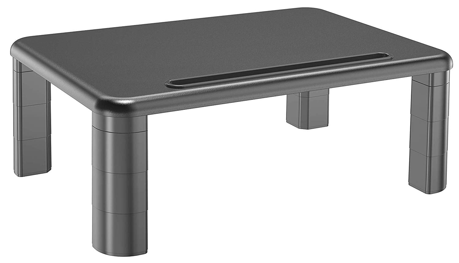 Adjustable Monitor Stand - Sturdy, Durable and Vibration Free Perfect for Monitors and Laptops