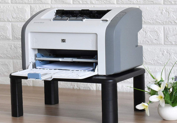 Adjustable Monitor Stand - Sturdy, Durable and Vibration Free Perfect for Monitors and Laptops