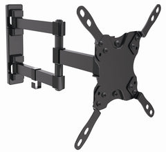 Husky Mount Full Motion TV Wall Mount Tilt Swivel for TVs sized 19 22 28 32"