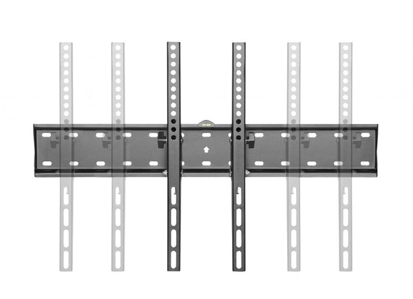 Husky Mount Tilting Flat Wall Mount Low Profile Bracket Fits TVs 32
