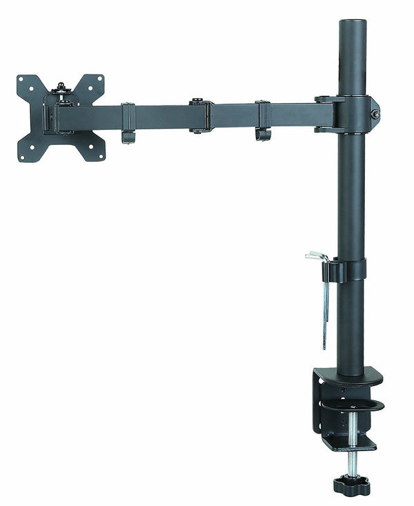 Desk Clamp Mount for PC and Apple Monitors Full Motion VESA 75x75 and 100x100