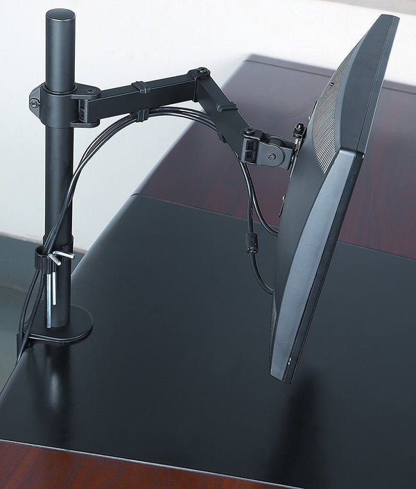 Desk Clamp Mount for PC and Apple Monitors Full Motion VESA 75x75 and 100x100