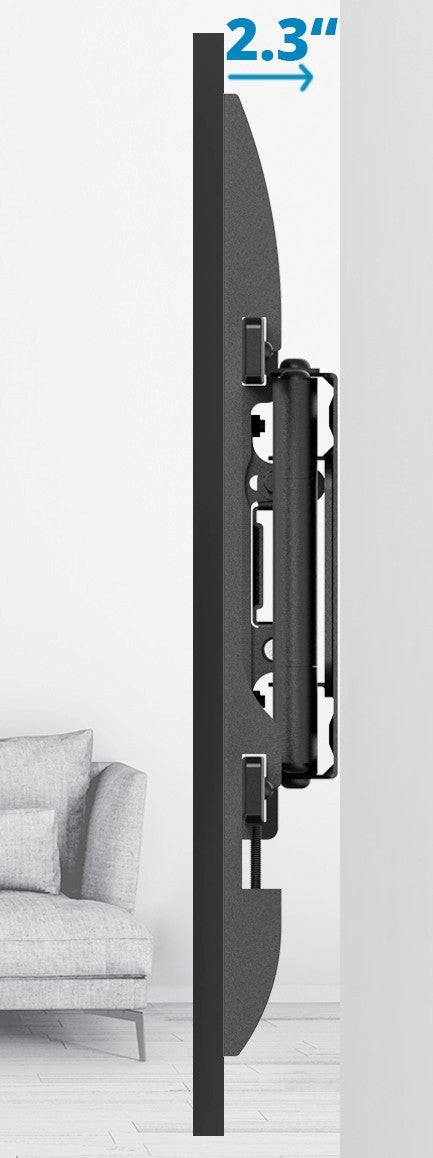 Full Motion TV Wall Mount Fits TVs 32