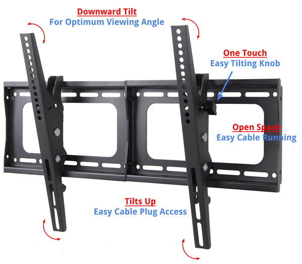 Husky Mount 32”-80” Tilting Heavy Duty TV Wall Mount
