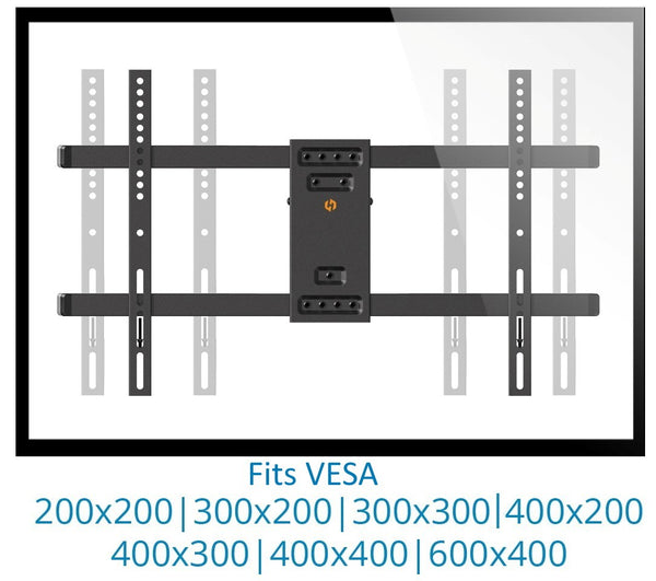 Full Motion TV Wall Mount Fits TVs 32
