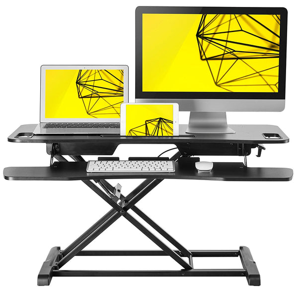 Standing Desk by Husky Mount Height Adjustable and Space Saving Desk Converter