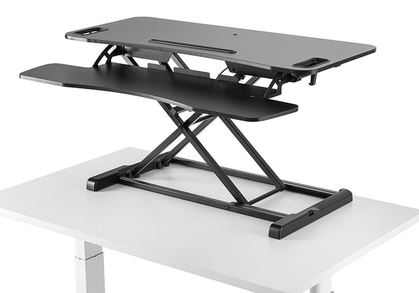 Standing Desk by Husky Mount Height Adjustable and Space Saving Desk Converter