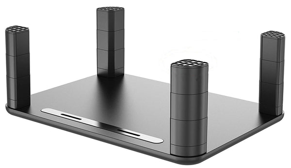 Adjustable Monitor Stand - Sturdy, Durable and Vibration Free Perfect for Monitors and Laptops