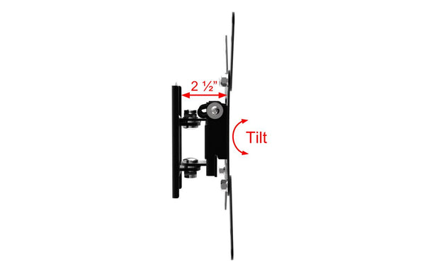 Small Size Tilt and Swivel TV Wall Mount Bracket for Screens Size 19